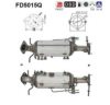 AS FD5015Q Soot/Particulate Filter, exhaust system